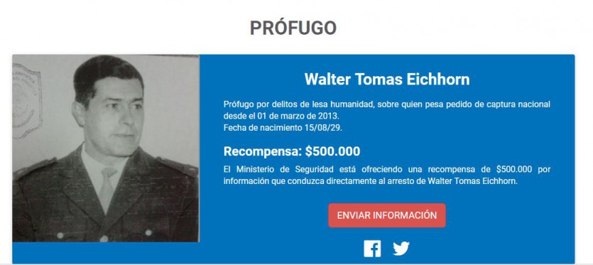 Detuvieron a un&nbsp;represor