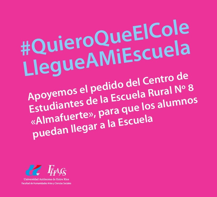 Reclamo de estudiantes