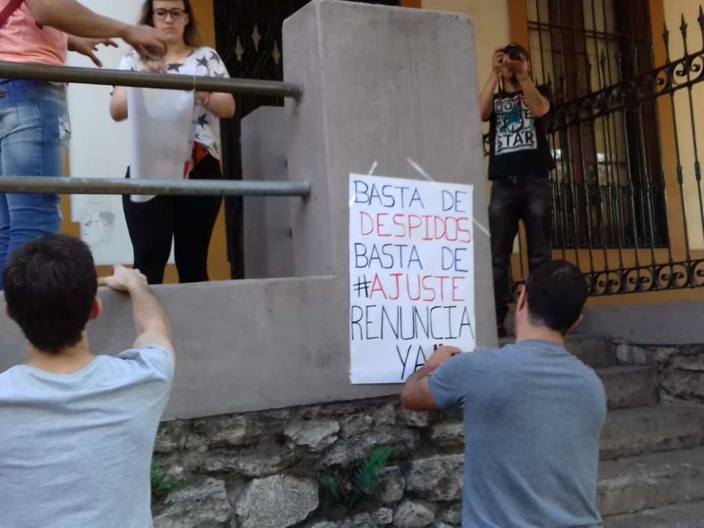 Escracharon a Etchevehere