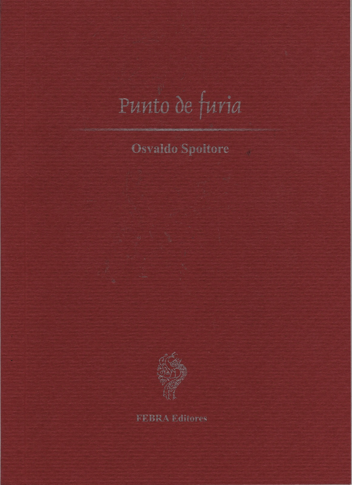 Libro Spoltore 1 - Punto de furia