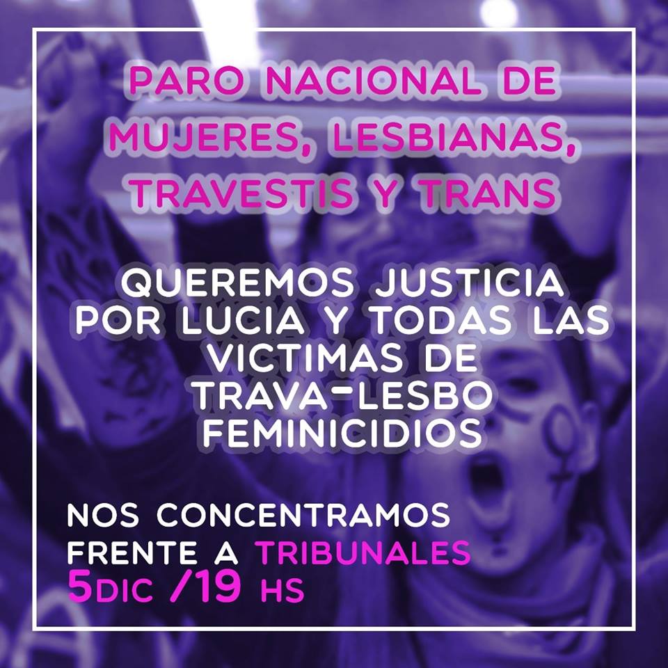 paro de mujeres tribunales