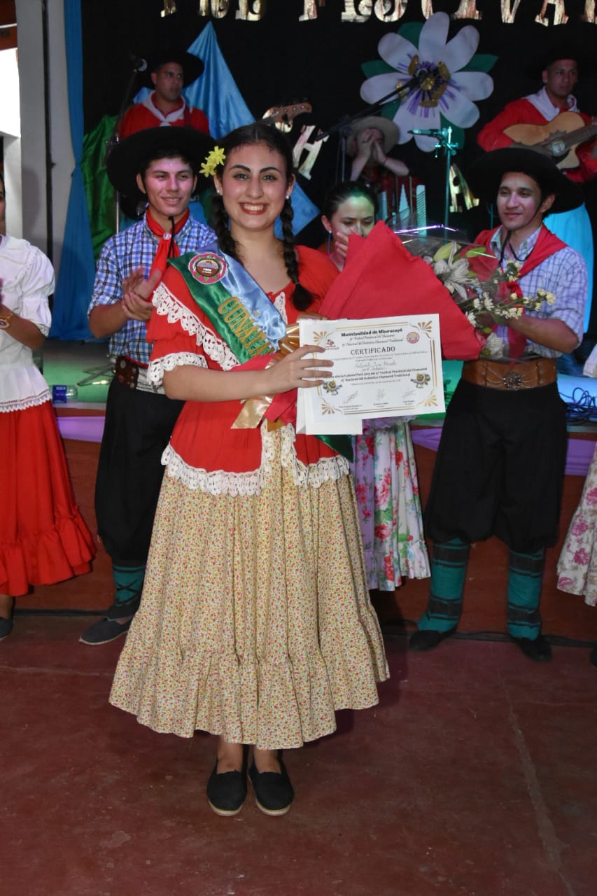 Pre Festival del Chamame Mburucuya 2019 reina