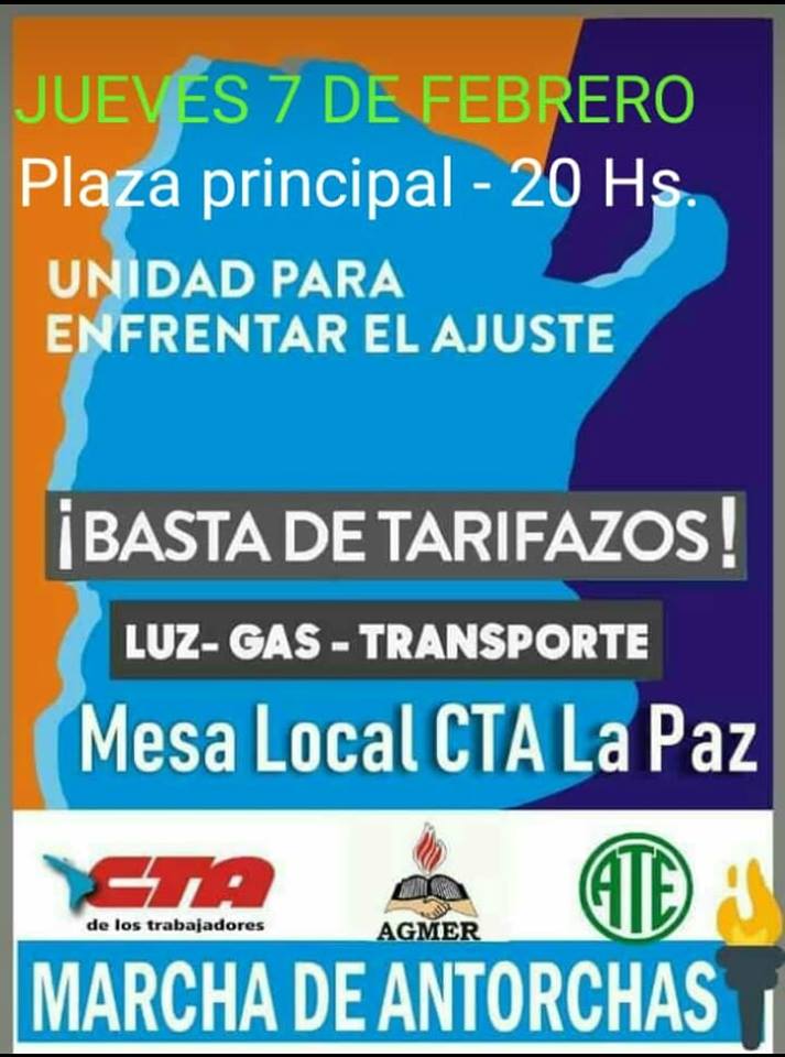 Movilización en La&nbsp;Paz