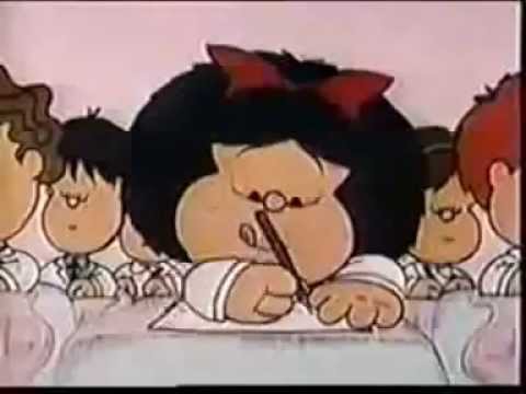 escuela mafalda pupitre