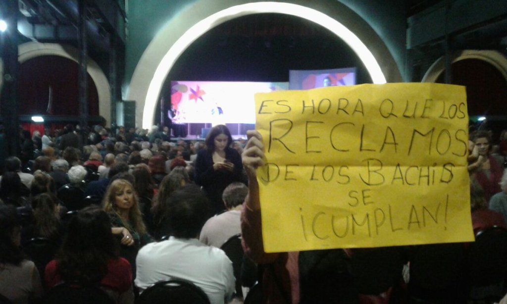 Reclamos a Avelluto en la Feria del&nbsp;Libro