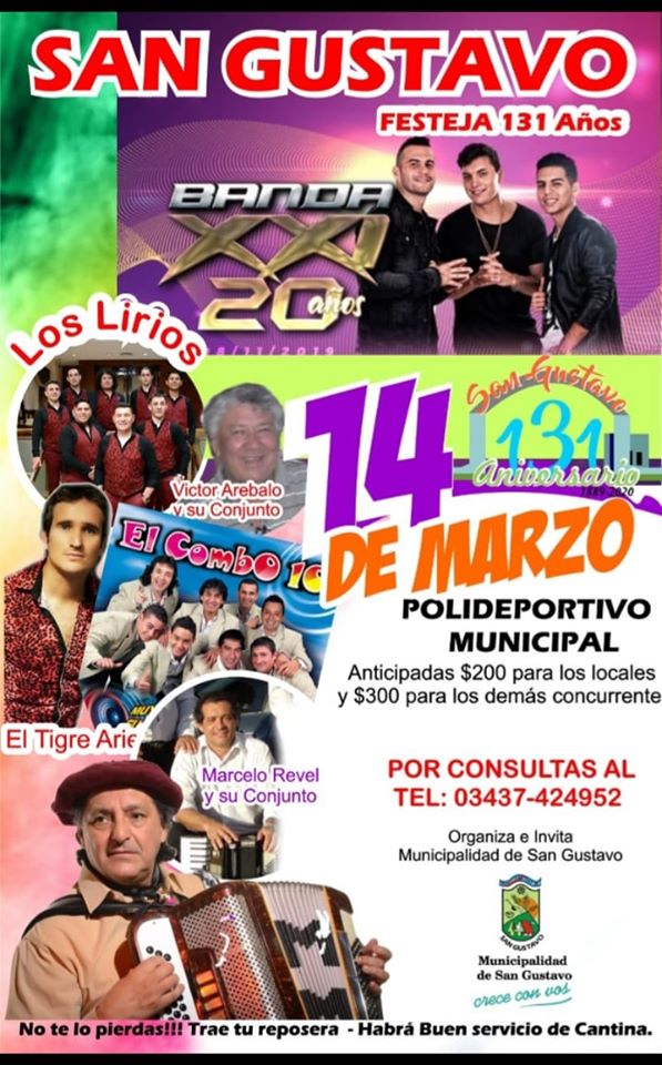 San Gustavo de&nbsp;fiesta