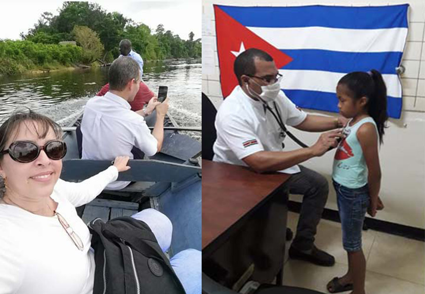 Brigadas cubanas apoyan combate frente la la&nbsp;gripe