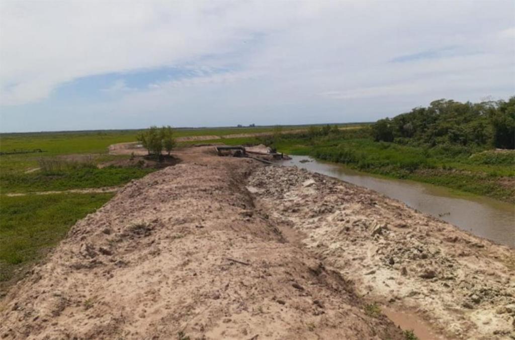 Detectaron terraplenes arroceros&nbsp;ilegales