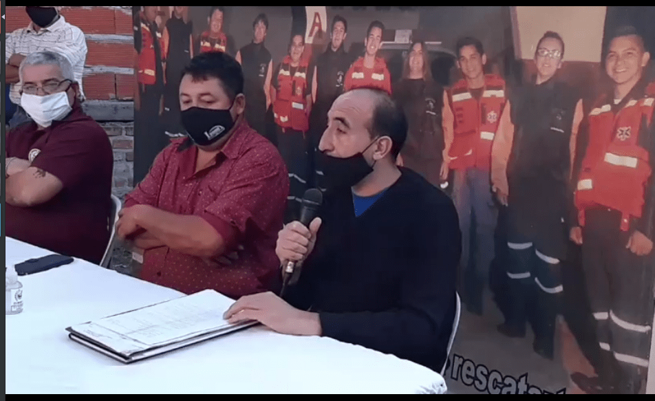 Flamante Comisión de Bomberos Voluntarios de La&nbsp;Paz