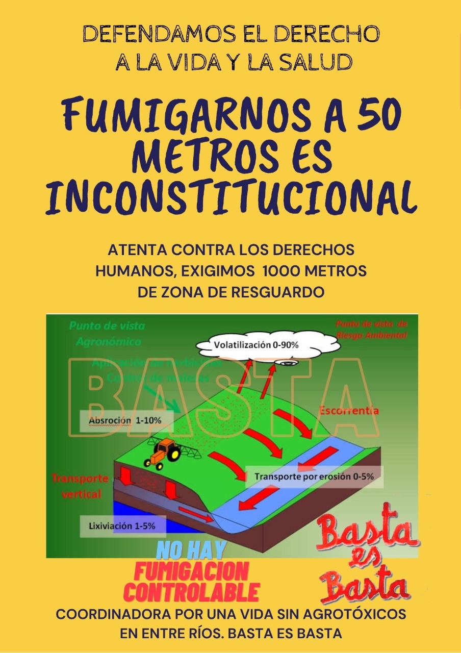 Fumigaciones con Agrotóxicos y Derechos&nbsp;Humanos