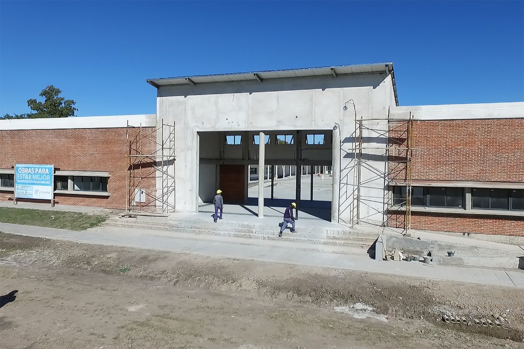 Avanza la obra de la Escuela&nbsp;French