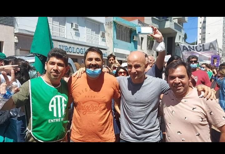 Importante movilización del sindicato&nbsp;ATE