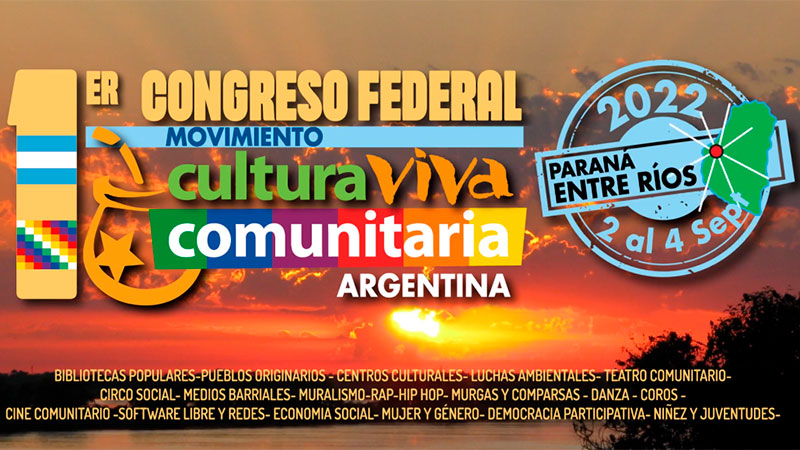 El Congreso de Cultura Viva Comunitaria «a&nbsp;pleno»