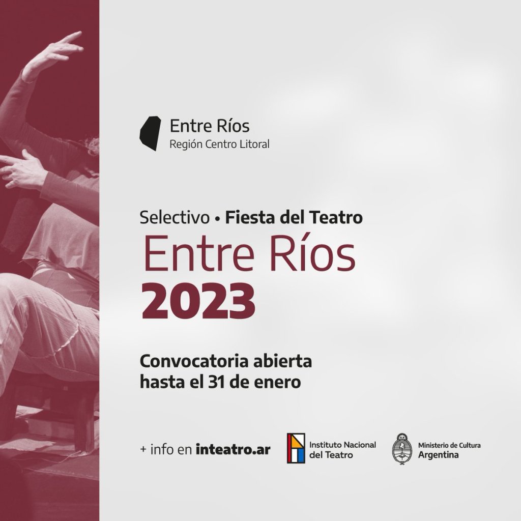 Convocatoria para «Fiestas del&nbsp;Teatro»