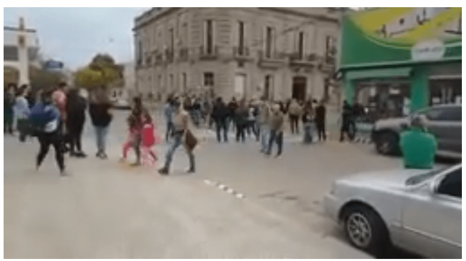 Movilización al Municipio