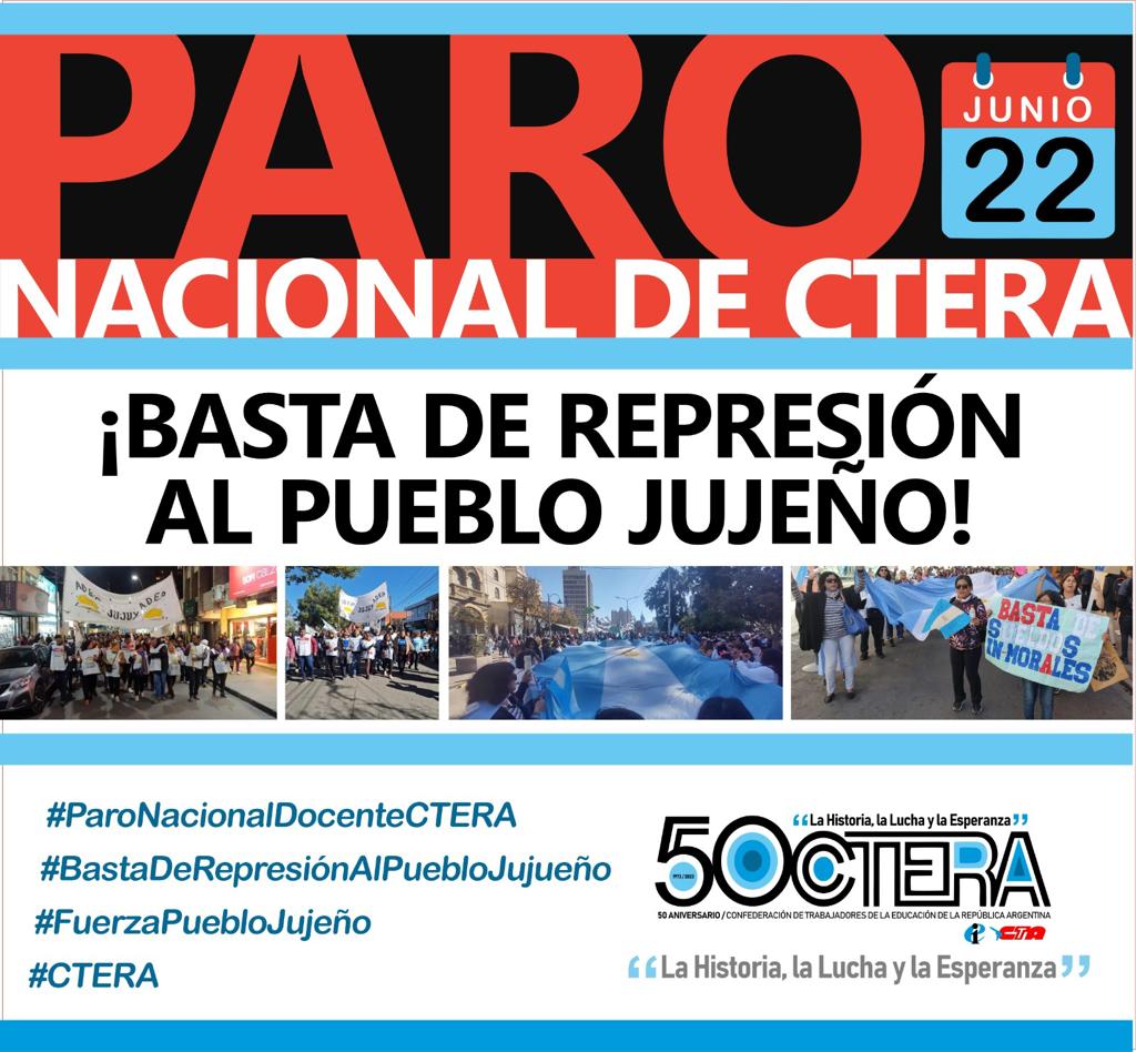 CTERA convocó a una huelga&nbsp;nacional