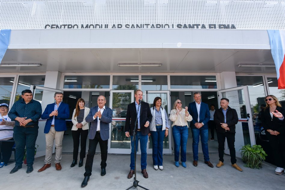 Inauguraron Centro Modular&nbsp;Sanitario