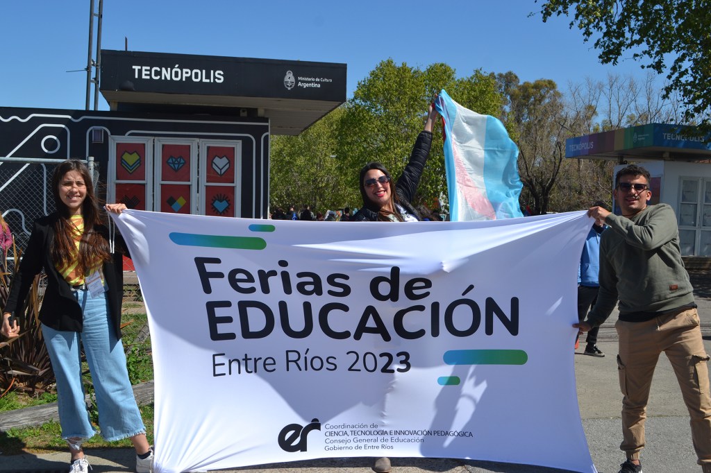 Estudiantes en Feria&nbsp;Nacional