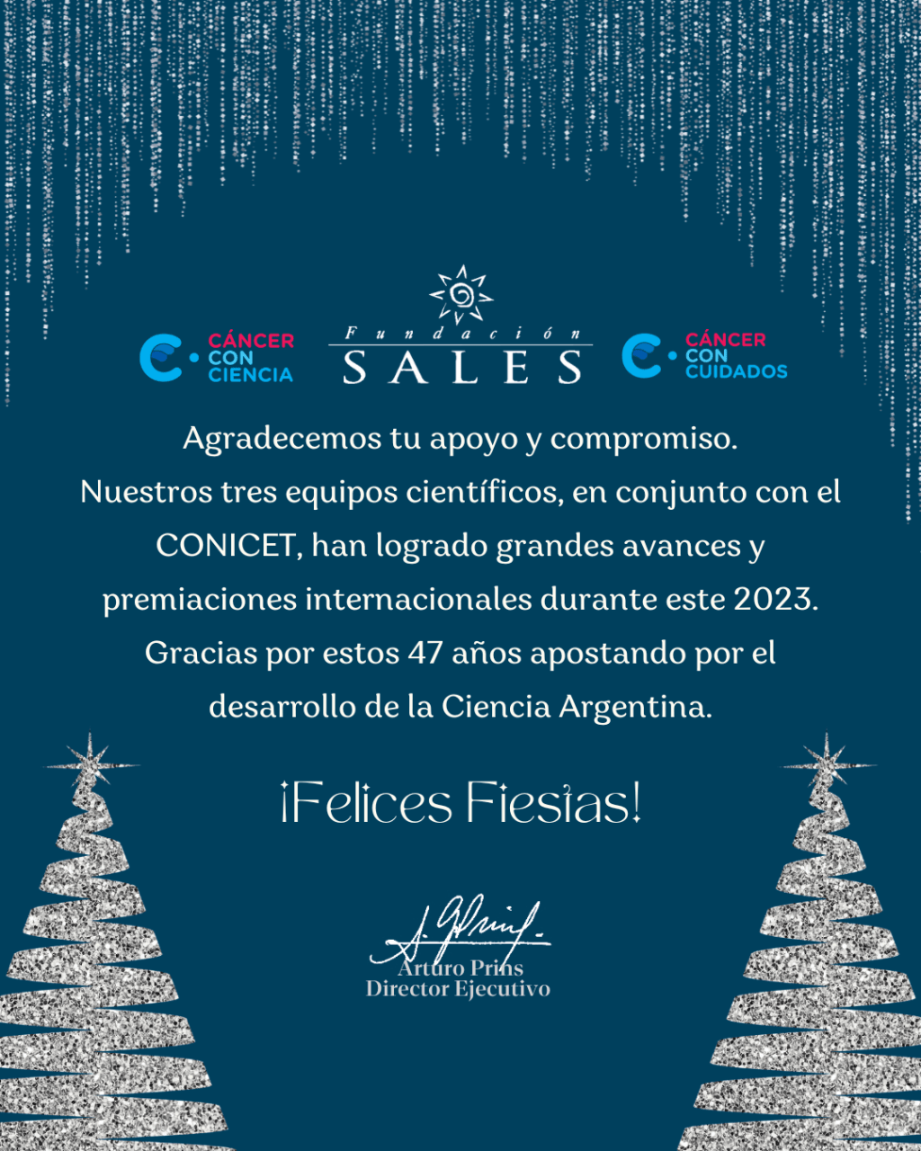 Gracias Arturo Prins