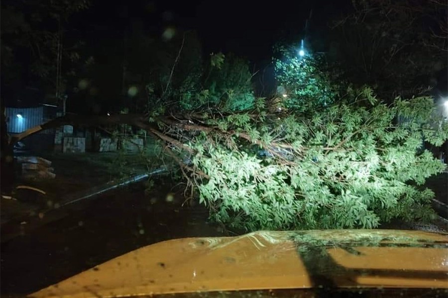 “Fue un viento muy fuerte que entró desde el&nbsp;norte”