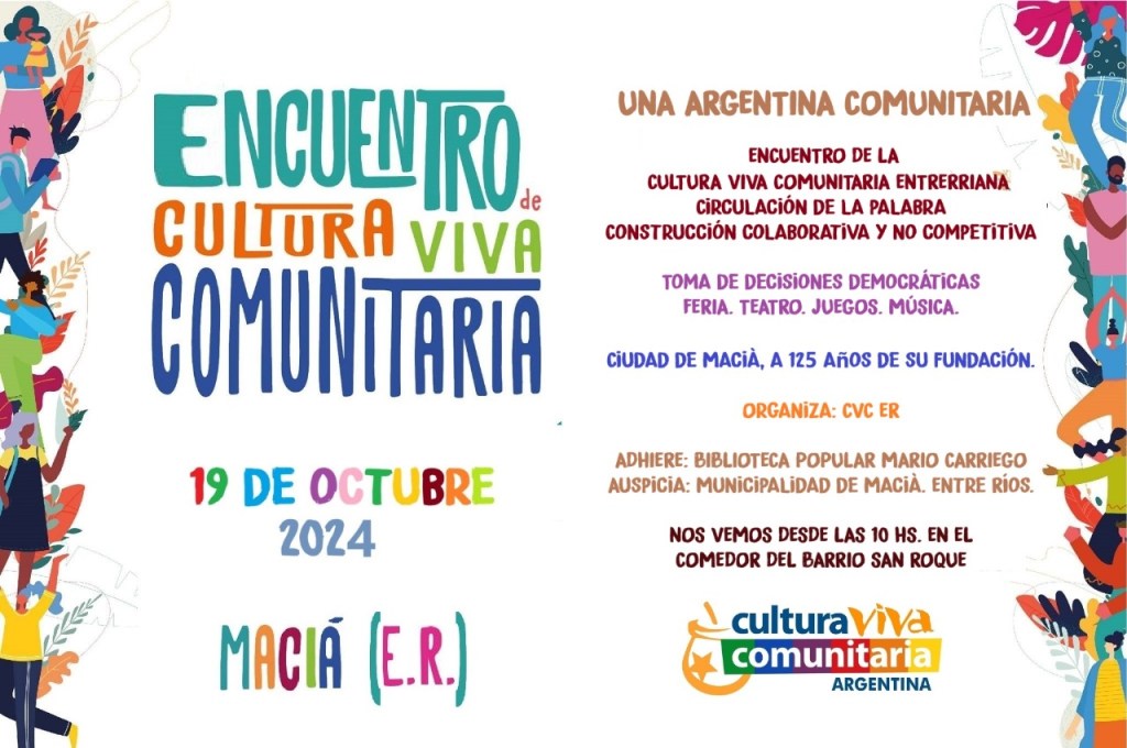 Encuentro de Cultura Viva Comunitaria en&nbsp;Maciá