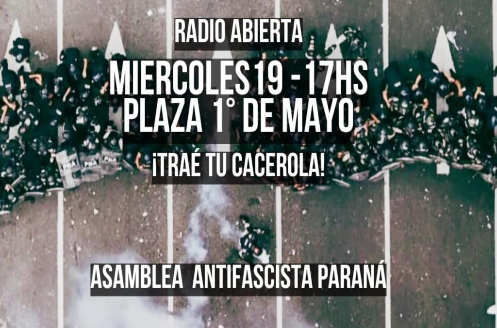 Movilización en la capital&nbsp;entrerriana