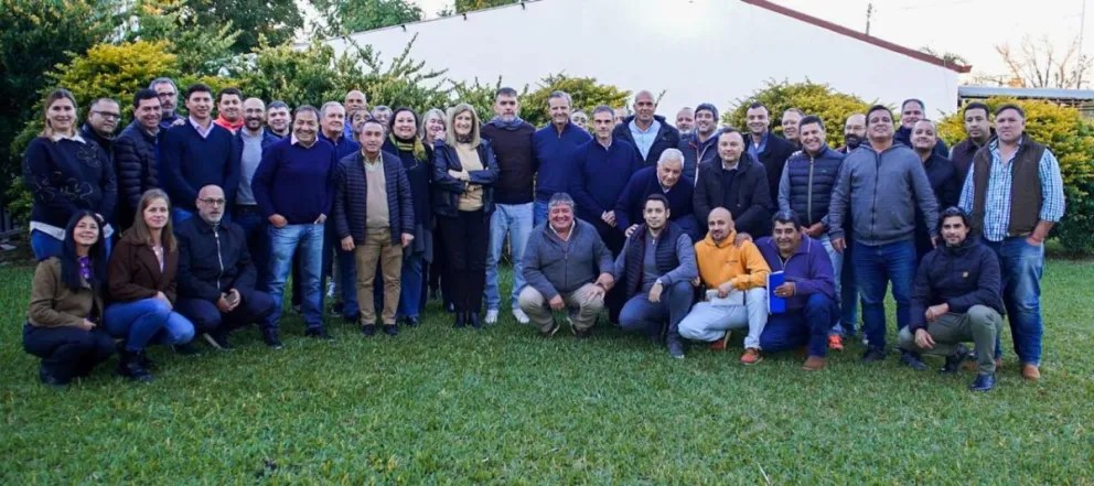 «El Beto» juntó la&nbsp;tropa