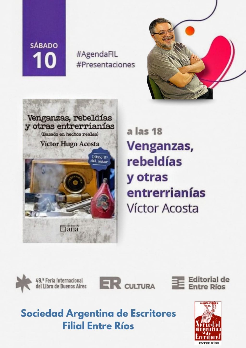 Nuevo libro de Víctor&nbsp;Acosta