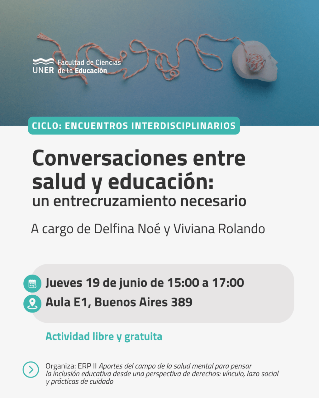 Conversaciones entre salud y&nbsp;educación