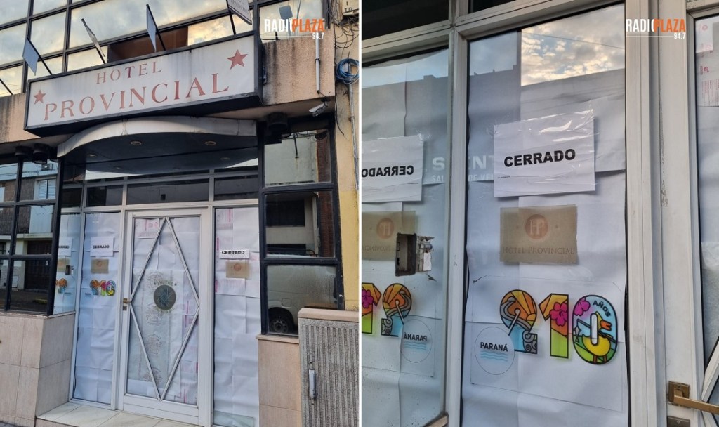 Cerró el «Hotel&nbsp;Provincial»