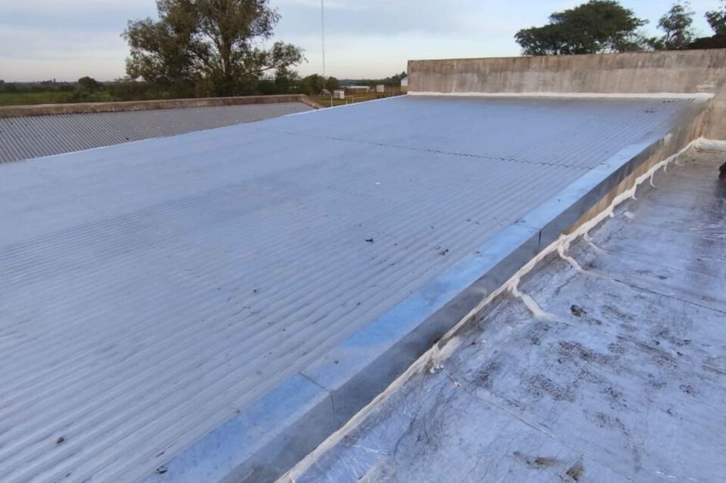 Finalizan reparación de techo de&nbsp;escuela