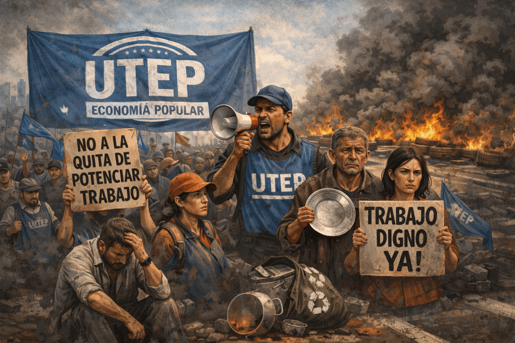 “La economía popular está siendo empujada al&nbsp;límite”