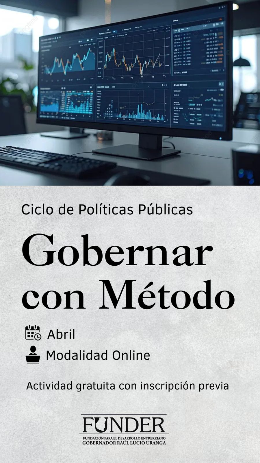 FUNDER invita a Ciclo de Políticas&nbsp;Públicas