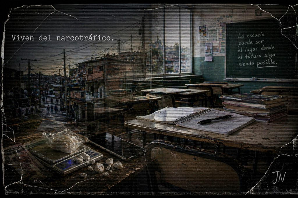 “Viven del narcotráfico”