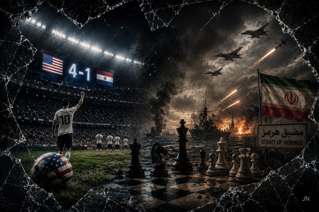 Fútbol y ajedrez: la guerra en Ormuz