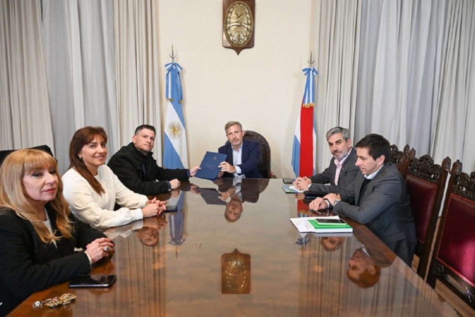 Frigerio impulsa obras públicas en&nbsp;Feliciano