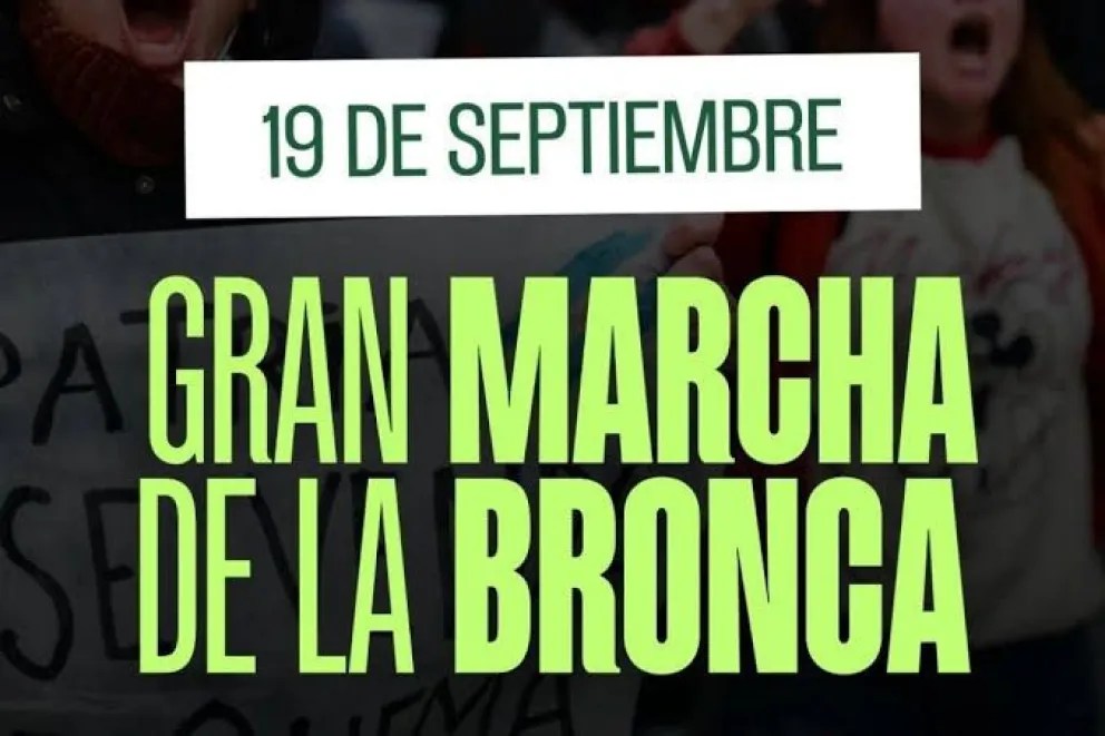 Organizan “La Marcha de la&nbsp;bronca”
