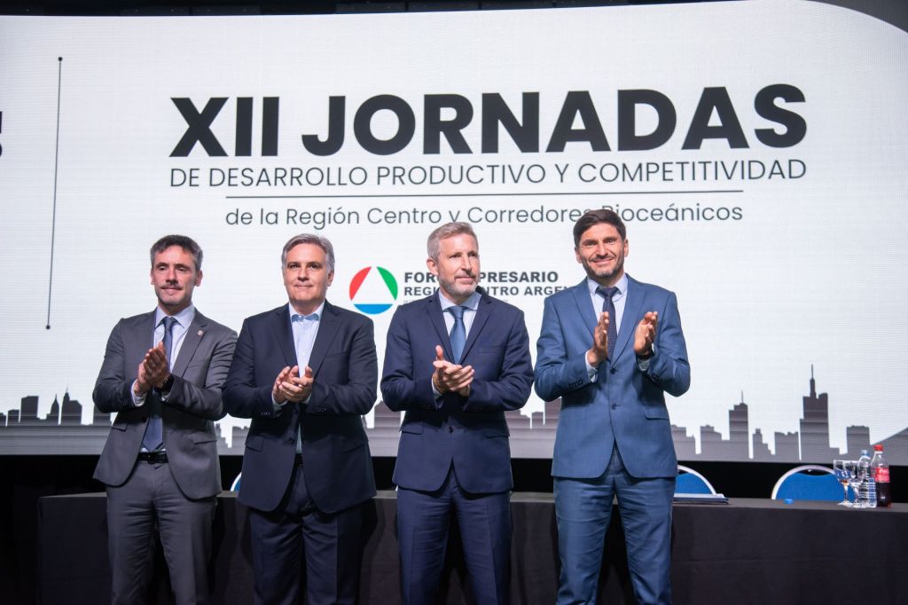 Frigerio, Pullaro y Llaryora coincidieron en impulsar el desarrollo y la integración de la Región Centro